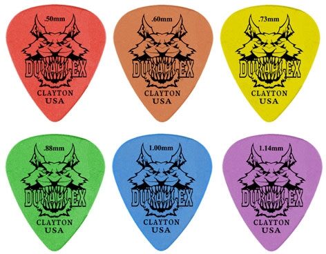 open zoom image for Clayton Duraplex Standard Guitar Picks (12-Pack), Main