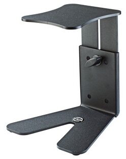 open zoom image for K&M 26774 Desktop Studio Monitor Stand, Single, Open Box (Like New), Main