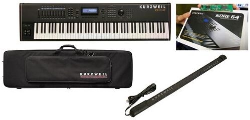open zoom image for Kurzweil PC3K8 Synthesizer Keyboard Workstation (88-Key), Ribbon Controller ROM and Gig Bag Pack
