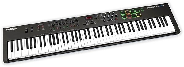 open zoom image for Nektar Impact LX88+ USB MIDI Keyboard Controller, 88-Key, Left