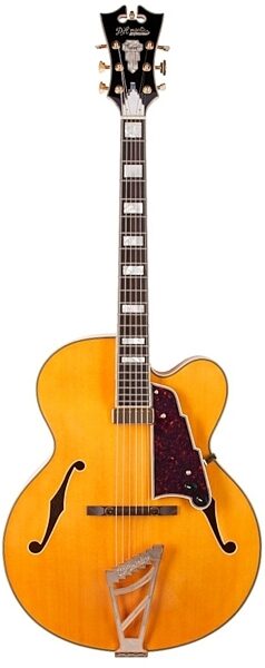 open zoom image for D'Angelico Excel EXL-1 Archtop Hollowbody Electric Guitar (with Case), Natural