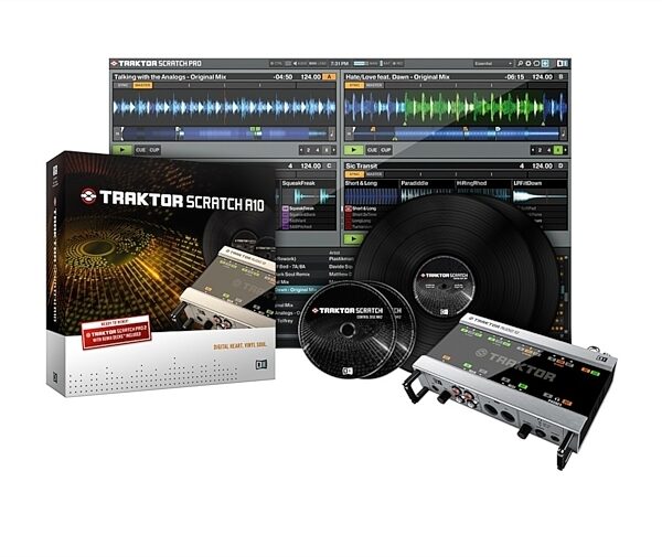 open zoom image for Native Instruments Traktor Scratch A10 USB DJ Audio Interface, Main