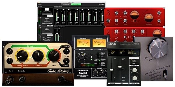 open zoom image for Focusrite Scarlett 6i6 2nd Gen USB Audio Interface, Focusrite Plugs