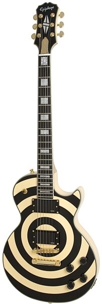open zoom image for Epiphone Zakk Wylde Bullseye Les Paul Custom Plus Electric Guitar, Main