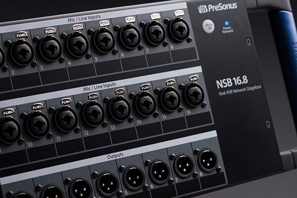 open zoom image for PreSonus NSB 16.8 16x8 AVB Networked Stage Box, New, ve