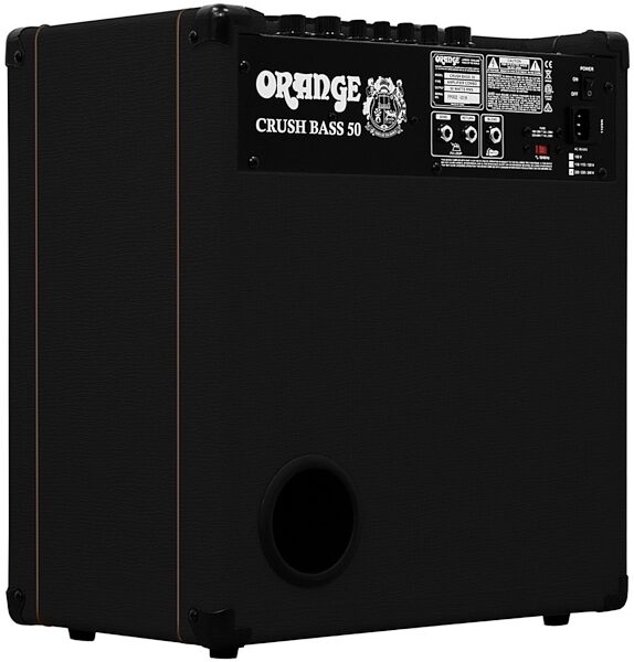 open zoom image for Orange Crush Bass 50 Bass Combo Amplifier (50 Watts, 1x12"), Black, Black 2