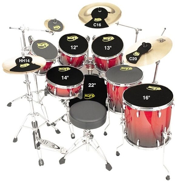 open zoom image for Xymox Standard Drum Muff Package, Main