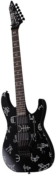 open zoom image for ESP LTD Kirk Hammett Demonology Electric Guitar (with Case), Open Box (Good), Angle