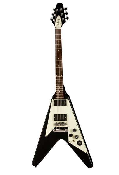 open zoom image for Gibson Custom Kirk Hammett Flying V with Case, Main