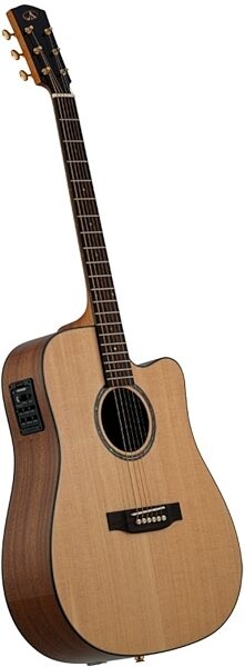 open zoom image for Bedell BSDCE-18-G Encore Acoustic-Electric Guitar with Gig Bag, Left