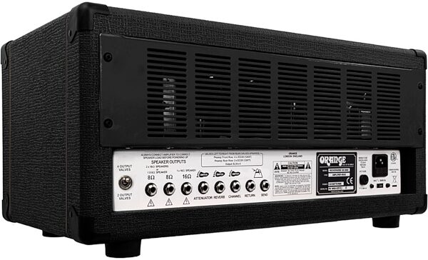 open zoom image for Orange Rockerverb 100 MkIII Guitar Amplifier Head (100 Watts), Black, Black Angle 2