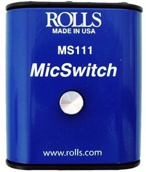 open zoom image for Rolls MS111 Momentary/Latching Microphone Muting Switch, Main