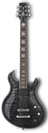 open zoom image for Charvel DC-2 ST Electric Guitar, Transparent Black