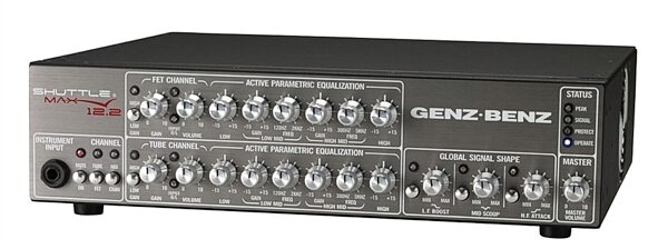 open zoom image for Genz Benz ShuttleMAX 12.2 Bass Amplifier Head, Main