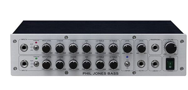 open zoom image for Phil Jones Bass D-600 Digital Bass Amplifier Head (600 Watts), Main