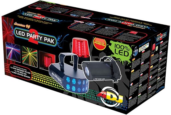 open zoom image for ADJ LED Party Pak 2 Lighting Package, Main