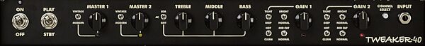 open zoom image for Egnater Tweaker 40H Guitar Amplifier Head (40 Watts), Front Panel