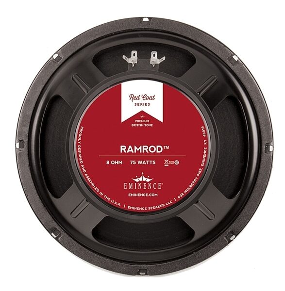 open zoom image for Eminence Ramrod Red Coat Guitar Speaker (75 Watts, 10"), 8 Ohms, Main