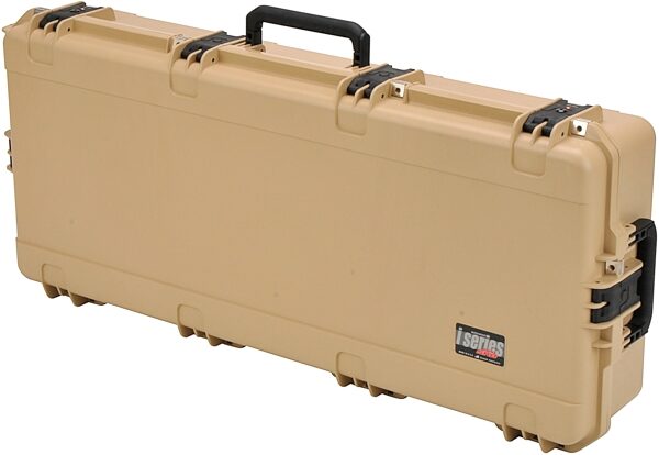 open zoom image for SKB 3i Series Waterproof Rolling Acoustic Guitar Case, Tan, 3I-4217-18T, Tan Top