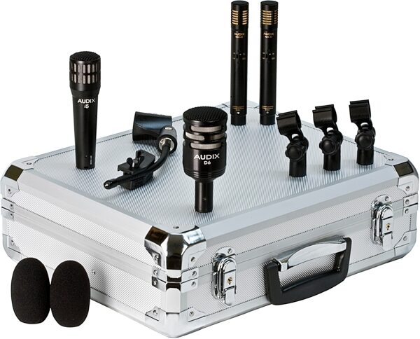 open zoom image for Audix DP Quad Drum Microphone Package with Case, Main