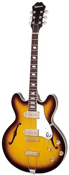 open zoom image for Epiphone Elitist 1965 Casino Electric Guitar (with Case), Vintage Sunburst