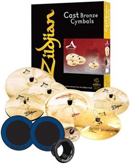 open zoom image for Zildjian A Custom and FX Series Cymbal Package, Main