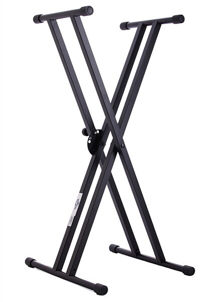 open zoom image for World Tour DXKS Double X Keyboard Stand, Angle