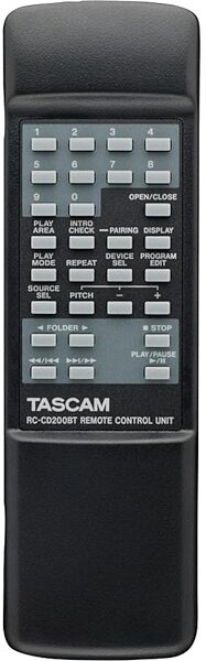 open zoom image for TASCAM CD-200BT Professional CD Player with Bluetooth, New, Remote