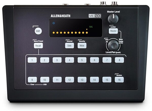open zoom image for Allen and Heath ME-500 16-Channel Personal Mixer, New, Main