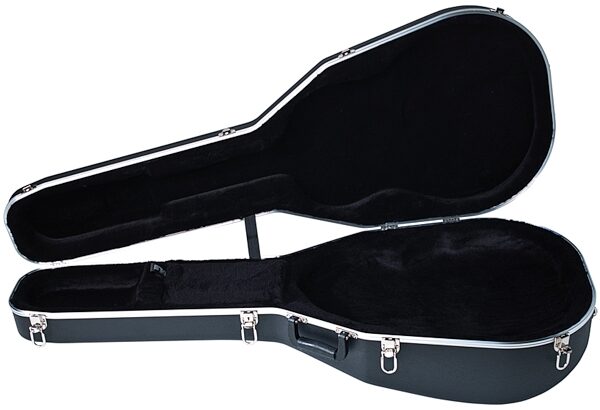 open zoom image for Ovation Hardshell Case for Super Shallow Guitar (Model 8117), Open