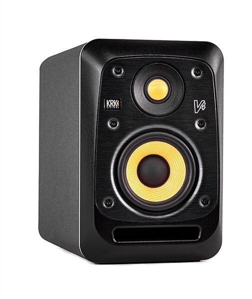 open zoom image for KRK V-Series V4 S4 Powered Monitor, Single Speaker, Black, Open Box (Very Good), Left