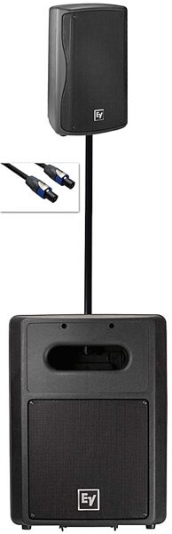 open zoom image for ElectroVoice ZX190 with SB2A Powered Subwoofer Pack, Main