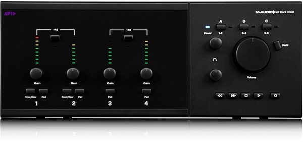 open zoom image for M-Audio Fast Track C600 USB Audio Interface, Main