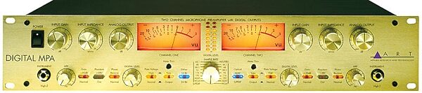 open zoom image for ART Digital MPA Solid Gold Microphone Preamplifier, Main