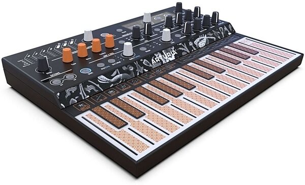 open zoom image for Arturia MicroFreak Hybrid Keyboard Synthesizer, Black, Action Position Side