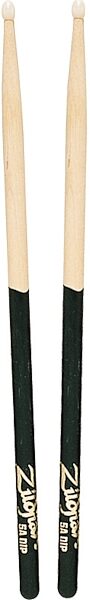 open zoom image for Zildjian Dip Series 5A Drumsticks, Black Nylon Tip