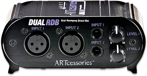 open zoom image for ART Dual RDB 2-Channel Re-amping Direct Box, New, Action Position Back