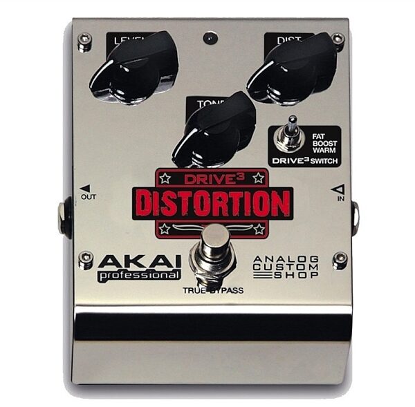 open zoom image for Akai Drive3 Distortion Pedal, Main