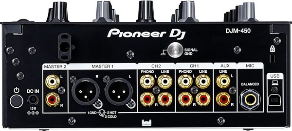 open zoom image for Pioneer DJM-450 DJ Mixer, New, Action Position Back