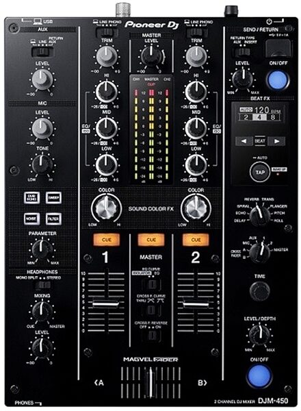 open zoom image for Pioneer DJM-450 DJ Mixer, New, Main