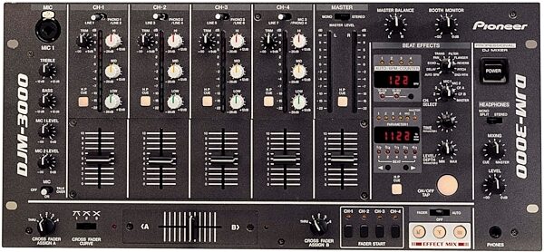 open zoom image for Pioneer DJM3000 Rackmount Pro DJ Mixer, Top