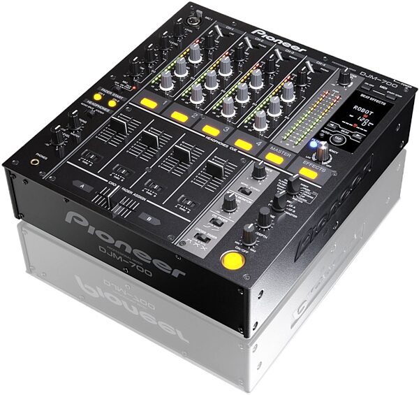 open zoom image for Pioneer DJM-700 4-Channel DJ Digital Mixer, Black - Angle