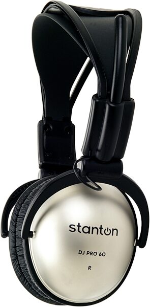open zoom image for Stanton DJ Pro 60 Headphones, Silver
