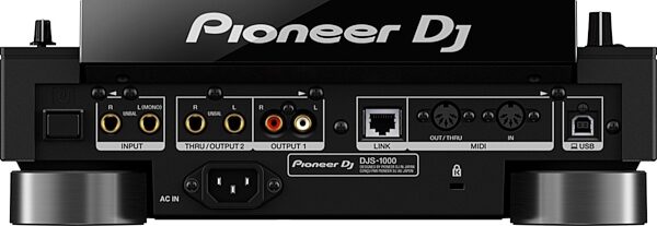 open zoom image for Pioneer DJ DJS-1000 Performance DJ Sampler, Black, rear