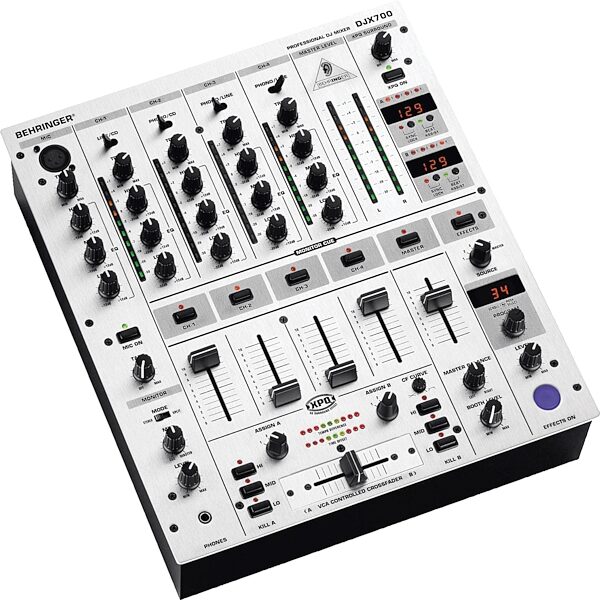 open zoom image for Behringer DJX700 5-Channel DJ Mixer, Main