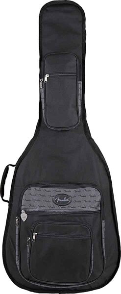 open zoom image for Fender Deluxe Dreadnought Acoustic Guitar Gig Bag, Main