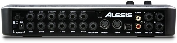open zoom image for Alesis DM10 Studio Kit Electronic Drum Set, Rear