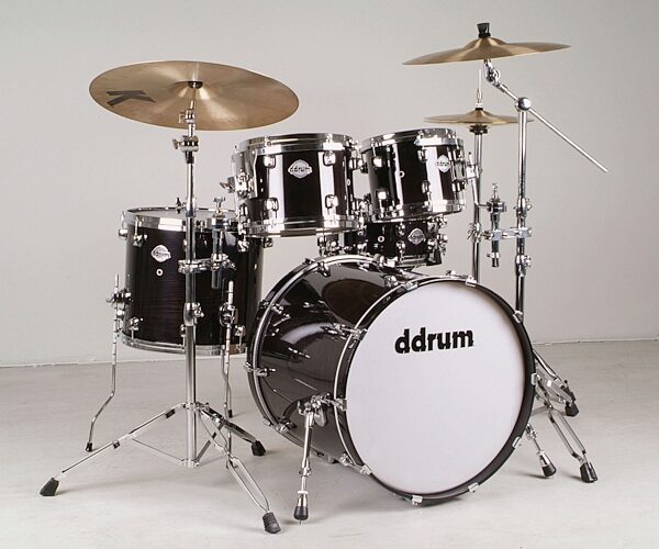 open zoom image for DDrum Dominion Ash Pocket 22 5-Piece Drum Shell Kit, Black