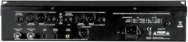 open zoom image for ART Digital MPAII Microphone Preamplifier, Rear