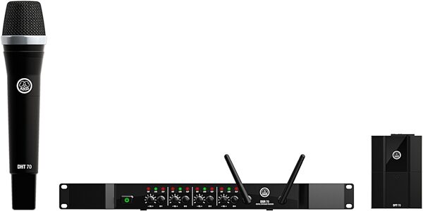 open zoom image for AKG DMS70 Q Digital Handheld and Guitar Wireless System (4-Channel, Dual Transmitter), Main